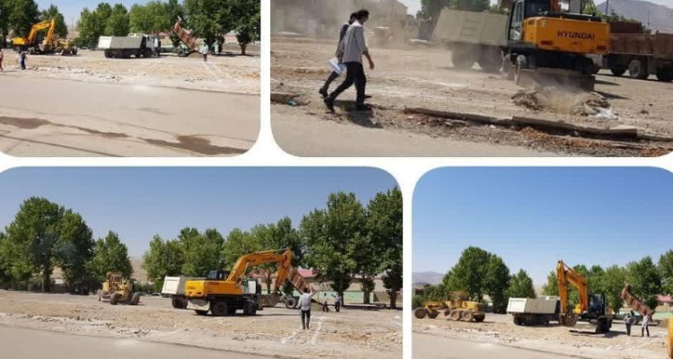 آغاز پروژه احداث فرهنگسرا محله سی متری شهر صحنه