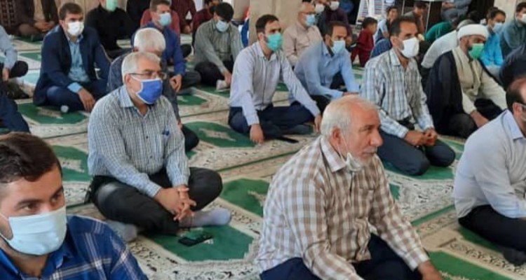 نماز عبادی سیاسی جمعه شهرستان صحنه  اقامه شد