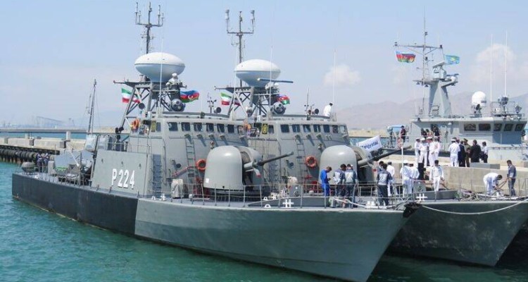 رقابت جالب ناوچه‌های بومی ایران، روسیه و قزاقستان در «جام دریا»