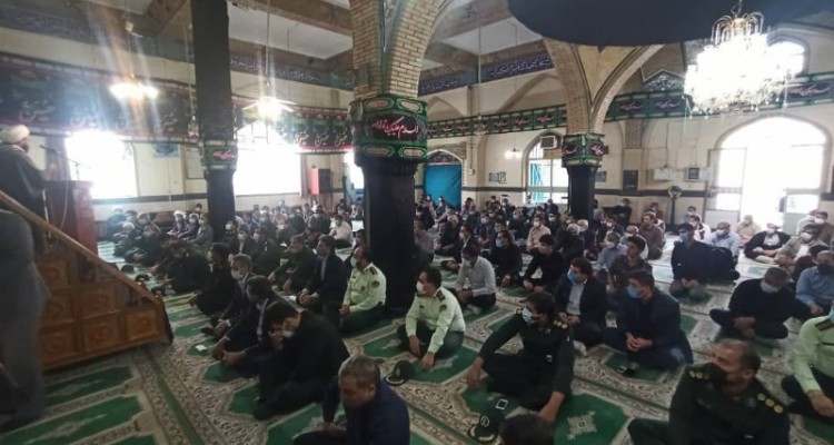 نماز عبادی سیاسی جمعه شهرستان صحنه  اقامه شد