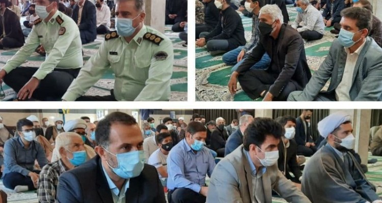 نماز عبادی سیاسی جمعه شهرستان صحنه  اقامه شد