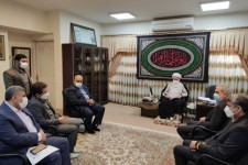 دیدار وزیر آموزش و پرورش جناب دکتر یوسف نوری با حضرت آیت الله علما نماینده ولی فقیه و امام جمعه استان کرمانشاه در مورخ1400/9/25