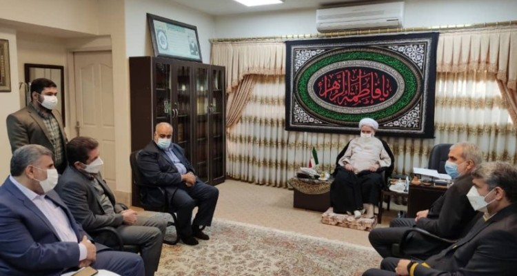 دیدار وزیر آموزش و پرورش جناب دکتر یوسف نوری با حضرت آیت الله علما نماینده ولی فقیه و امام جمعه استان کرمانشاه در مورخ1400/9/25