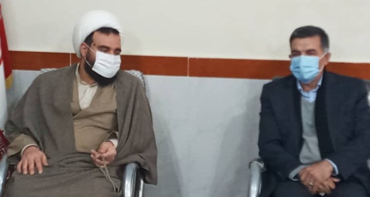 دیدار فرماندار، فرمانده ناحیه مقاومت بسیج سپاه صحنه و مسئولین شهرستان‌صحنه‌با‌ امام جمعه و نماینده ولی فقیه در شهرستان