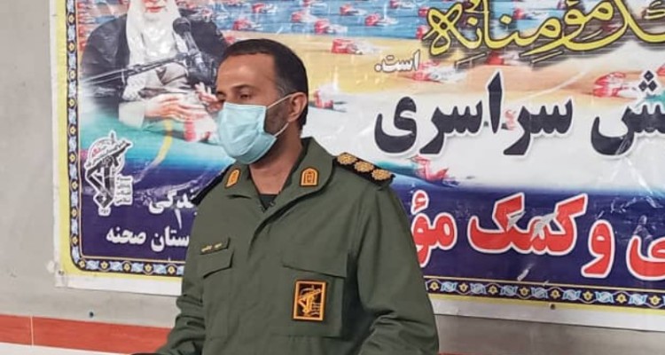 چهاردهمین مرحله از رزمایش کمک های مومنانه به مناسبت مبعث رسول اکرم (ص) در شهرستان صحنه انجام شد.