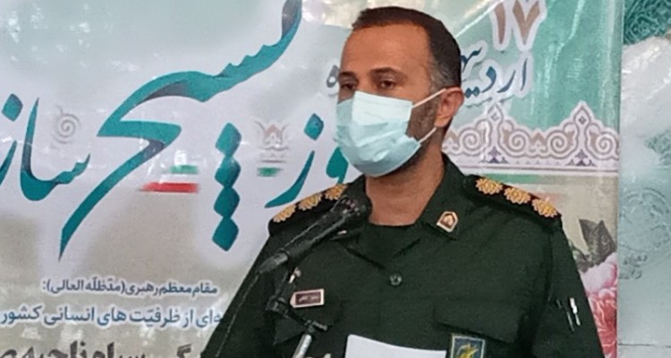 برگزاری رزمایش جهادگران فاطمی در شهرستان صحنه