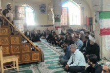 نماز جمعه در شهر صحنه برگزار شد