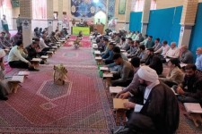 محفل انس با قرآن شهرستان صحنه در هفتم شهدای خدمت