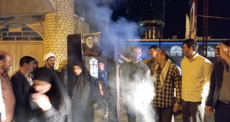 اعزام کاروان زیارتی حرم مطهر امام خمینی ره شهرستان صحنه