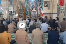 نماز جمعه در صحنه برگزار شد