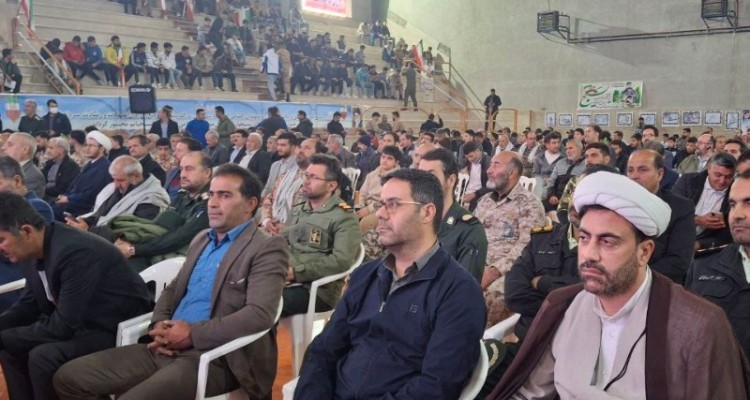 نمایش اقتدار بسیجیان به مناسبت ۵ آذر و هفته بسیج