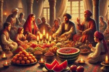 به مناسبت شب یلدای باستانی