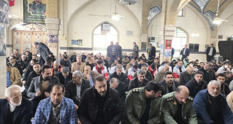 برگزاری مراسم حماسه ۹ دی در صحنه