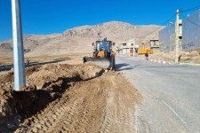 ‍ ‍پاکسازی روزانه معابر در صحنه