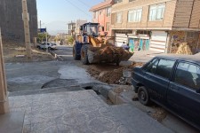 جمع آوری نخاله ها و پاکسازی زمین های بایر سطح شهرک امام رضا علیه السلام و ابراهیم آباد   