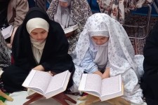 برگزاری آیین معنوی اعتکاف در شهرستان صحنه