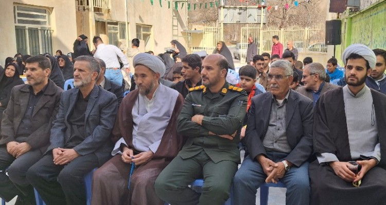 جشن  ولادت حضرت صاحب‌الزمان(عج) در شهرستان صحنه