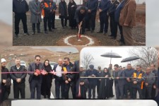 افتتاح و آغاز عملیات اجرایی پروژه‌های عمرانی و اقتصادی در دینور با حضور فرماندار صحنه   