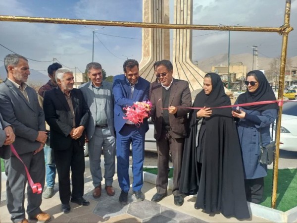 افتتاح پروژه‌های عمرانی شهرداری صحنه به مناسبت دهه مبارک فجر