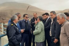  بازدید میدانی فرماندار از شبکه آبیاری سد جامیشان / تأکید بر تسریع در رفع مشکلات ۱۹ روستای حوزه آبریز
