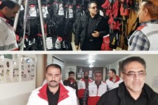 برسی آمادگی و تجهیزات هلال احمر