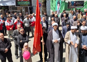 برگزاری مراسم عزاداری شهادت امام صادق (ع) در صحنه