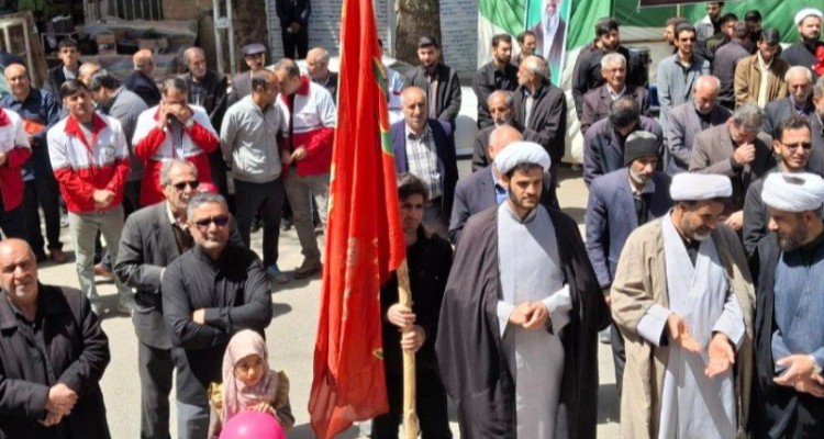 برگزاری مراسم عزاداری شهادت امام صادق (ع) در صحنه