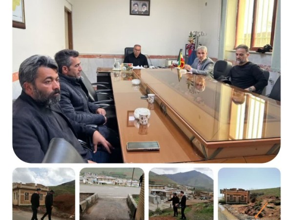 جلسه پیگیری مشکلات کتابخانه عمومی شهیدباهنر دهستان کندوله