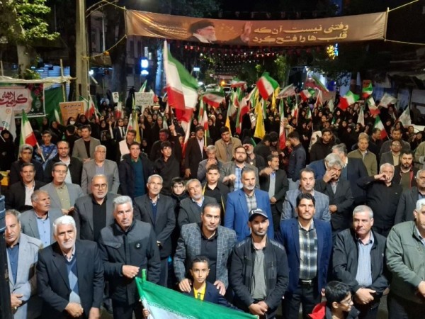 تصاویری از پنجاه و هشتمین تجمع مردم ولایتمدار و بصیر شهرستان صحنه