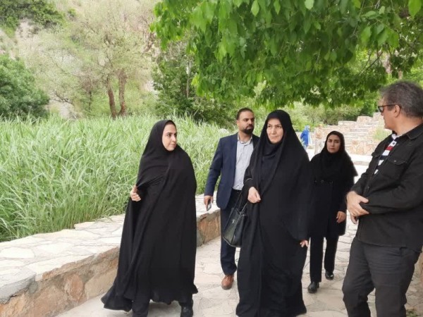 بازدید معاونت گردشگری وزارت میراث‌فرهنگی، گردشگری و صنایع‌دستی از دربند صحنه