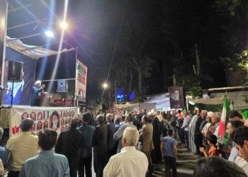 نود و دومین اجتماع مردمی شهرستان صحنه