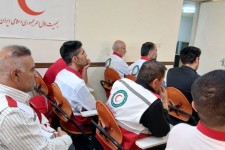 برگزاری بازآموزی طرح تابستانی نیروهای عملیاتی ویژه اربعین حسینی در شهرستان صحنه