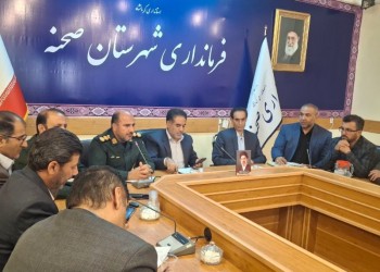 نشست ستاد هماهنگی شهرستانی برگزاری آیین تشییع رهبر شهید انقلاب اسلامی در صحنه 