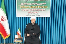 دیدار مسئول دفتر نظارت و بازرسی انتخابات حوزه انتخابیه کنگاور،صحنه و هرسین با امام جمعه