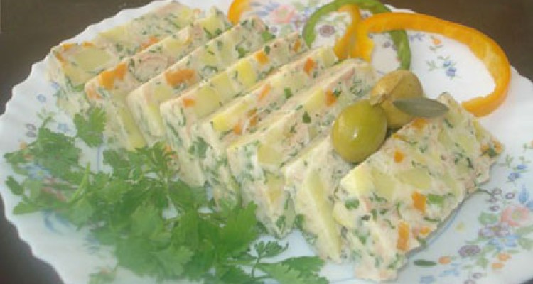  سالاد ماكارونیِ ژله ای 