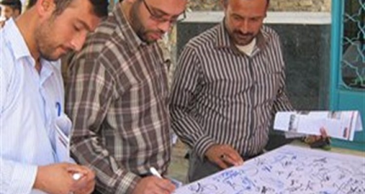 ملت ایران هیچگاه تن به ذلت نخواهد داد/ حمایت بهبهانی‌ها از گزاره برگ ملی هسته‌ای