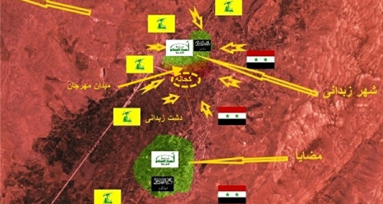 بخش‌هایی از جنوب زبدانی هم پاکسازی شد +نقشه