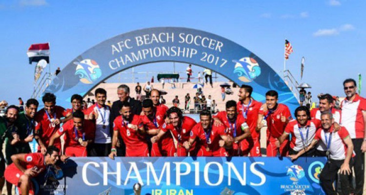 تیم ملی فوتبال ساحلی ایران قهرمان آسیا شد