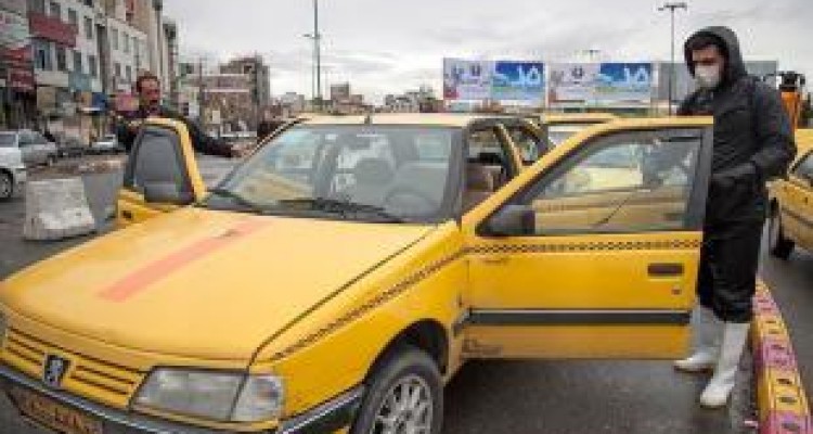 لزوم رعایت مسائل بهداشتی در تاکسی های کرمانشاه 