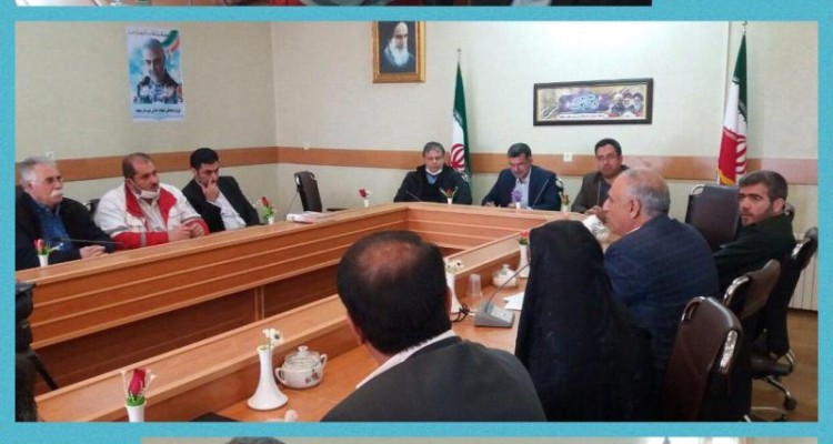 جلسه پدافند غيرعامل شهرستان صحنه با دستور مقابله با كرونا برگزارگرديد