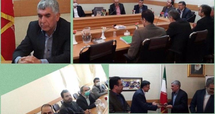 مراسم تودیع و معارفه بخشدار مرکزی صحنه انجام شد / فرماندار صحنه : مدیران باید پیگیر مسائل و مشکلات مردم باشند