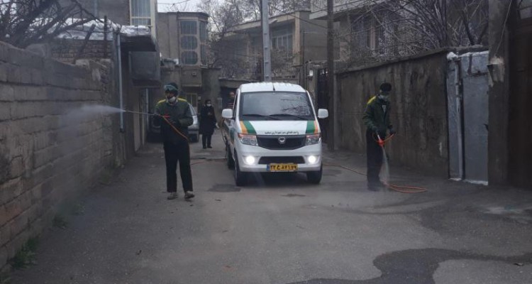 ضد عونی مناطق مختلف شهر صحنه به صورت روزانه انجام می گیرد