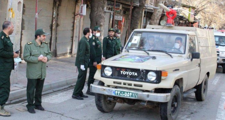  رزمایش سراسری بیولوژیک و عملیات پاکسازی بهداشت و درمان شهدای مدافع سلامت در سنقر 