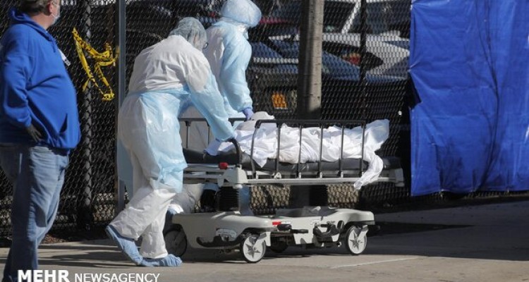 مرگ ۲ هزار نفر در آمریکا فقط در یک روز