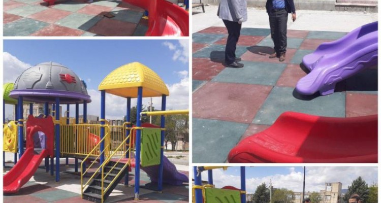 طرح استانداردسازی فضاهای بازی و ورزشی بوستان های صحنه اجرایی می شود