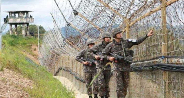 خط مرزی ۲ کره گلوله باران شد