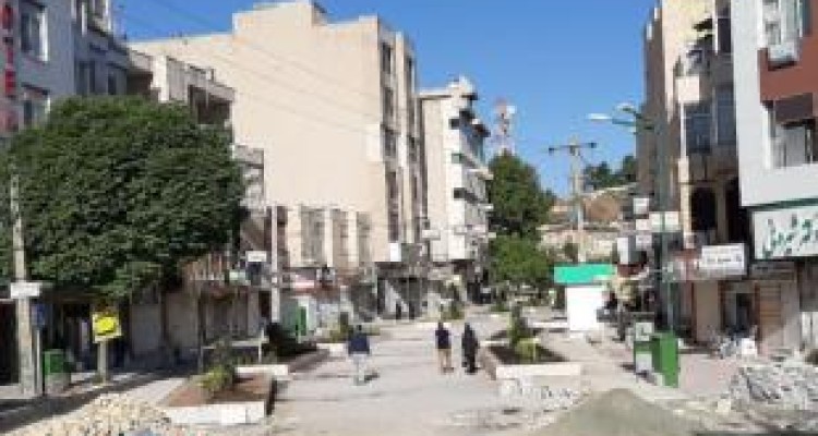 اولین پیاده‌راه کرمانشاه تا آخر تابستان به بهره‌برداری می‌رسد 