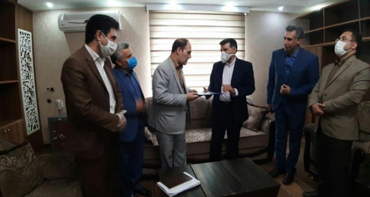 مدیر جدید امور آب و فاضلاب شهرستان صحنه تودیع معارفه شد 