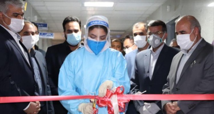 دستگاه سی تی اسکن بیمارستان دکتر معاون صحنه افتتاح شد + تصویر