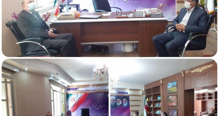 مراسم تودیع و معارفه رئیس بنیاد مسکن انقلاب اسلامی شهرستان صحنه برگزار شد